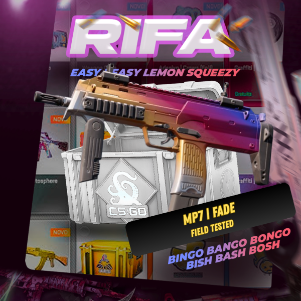  11/10 • GRÁTIS URGENTE - MP7 | Fade